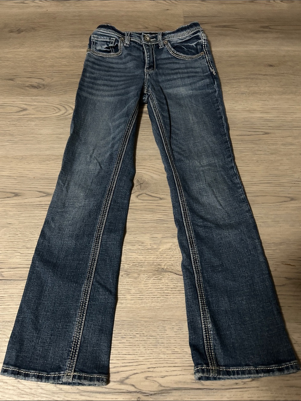 BKE Girls Blue Boot Cut Jeans Size 12